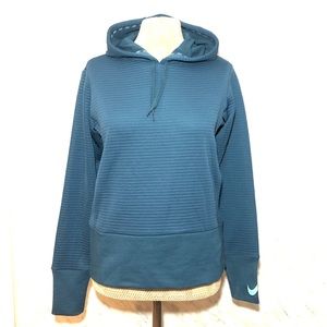 Nike Dri-Fit Hoodie Blue Size XS